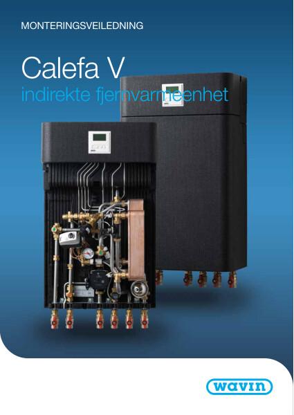 Calefa V indirekte fjernvarmeenhet