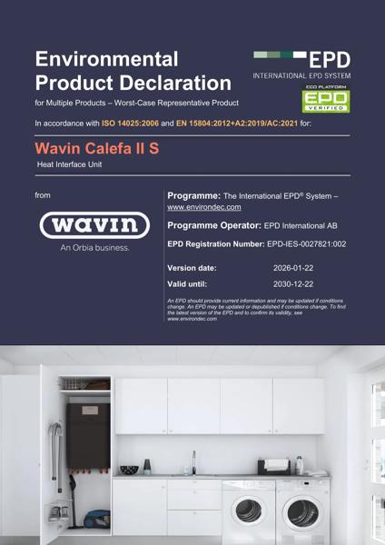 Wavin Calefa II S_EPD Environmental Product Declaration