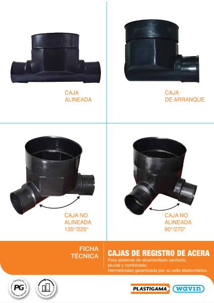 Ficha Técnica Cajas de Registro de Acera