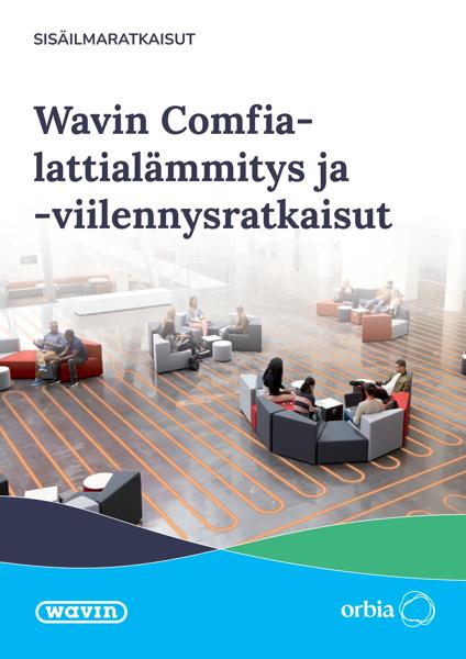 Wavin Comfia- lattialämmitys ja  -viilennysratkaisut