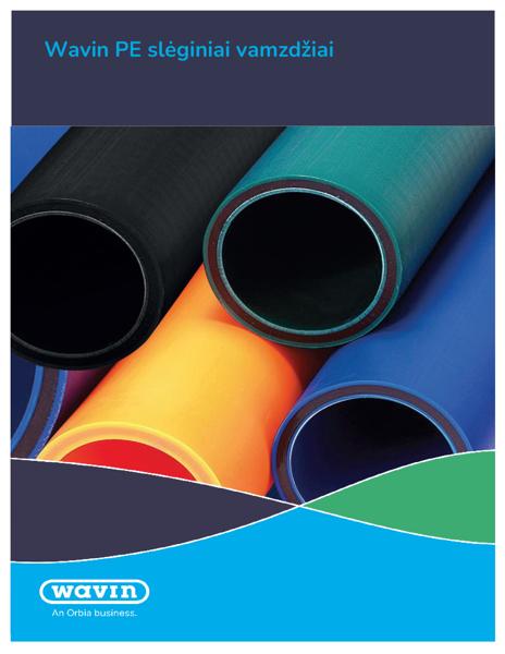 Wavin PE slėginiai vamzdžiai