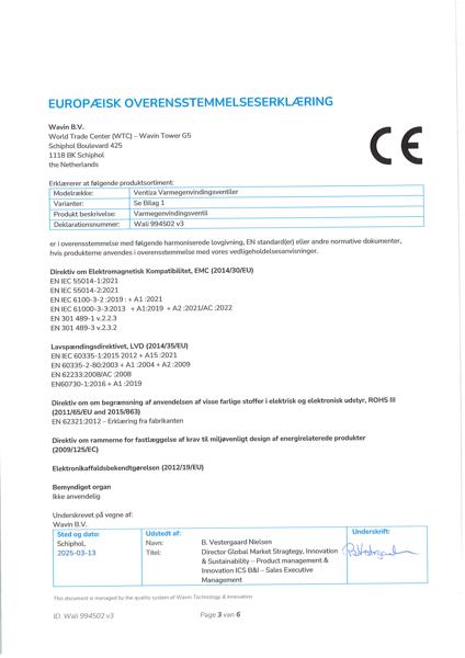 Ventiza - CE mærke PP60 dHRU units