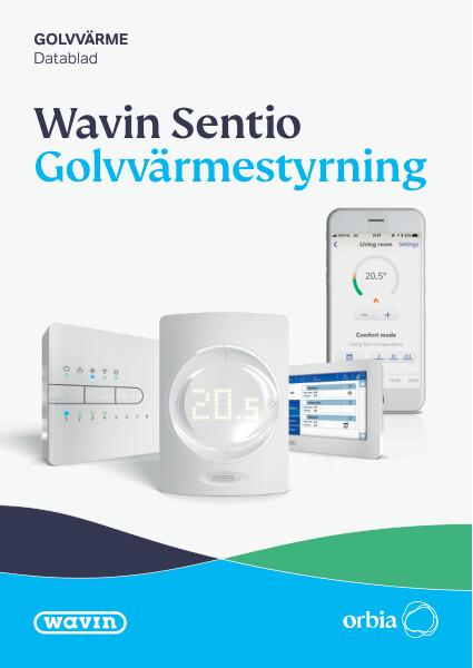 Sentio  Golvvärmestyrning Datablad
