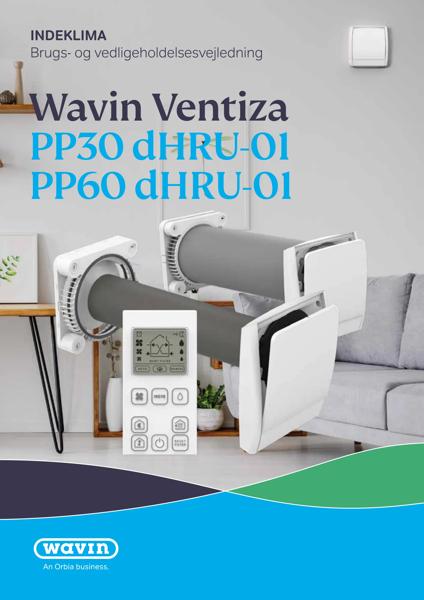 Ventiza PP60 dHRU - Vedligeholdelsesvejledning