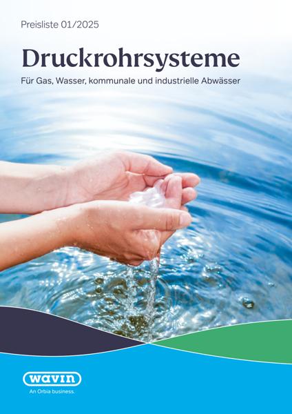 Druckrohrsysteme Gas/Wasser/Abwässer - Preisliste