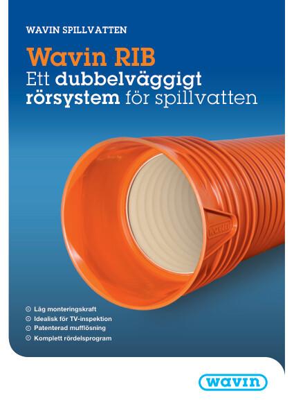 Spillvatten Wavin RIB 2018