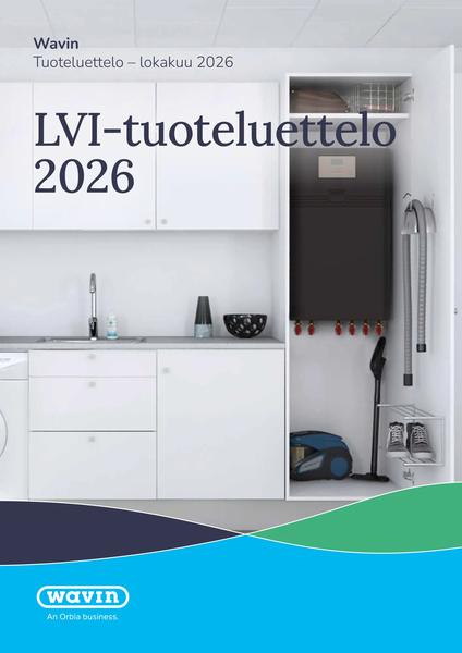 LVI-tuoteluettelo – lokakuu 2026