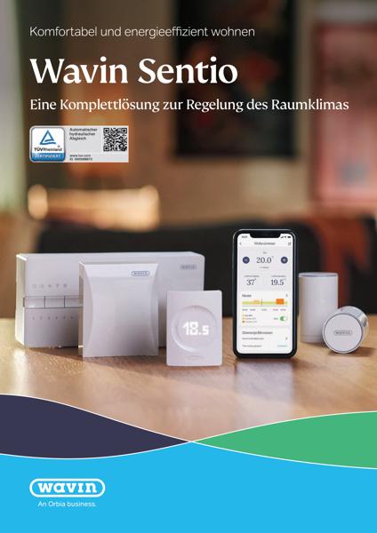 Wavin Sentio - Eine Komplettlösung zur Regelung des Raumklimas 