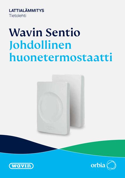 Tietolehti - Sentio Johdollinen huonetermostaatti