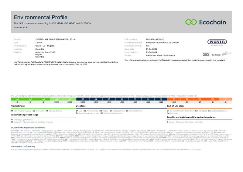 Wavin_-_CO_-_Bogot-2901721_-_YEE_DOBLE_RED_SAN_3X2_-_20_UN-2022-environmental-profile_2024-07-29_1152