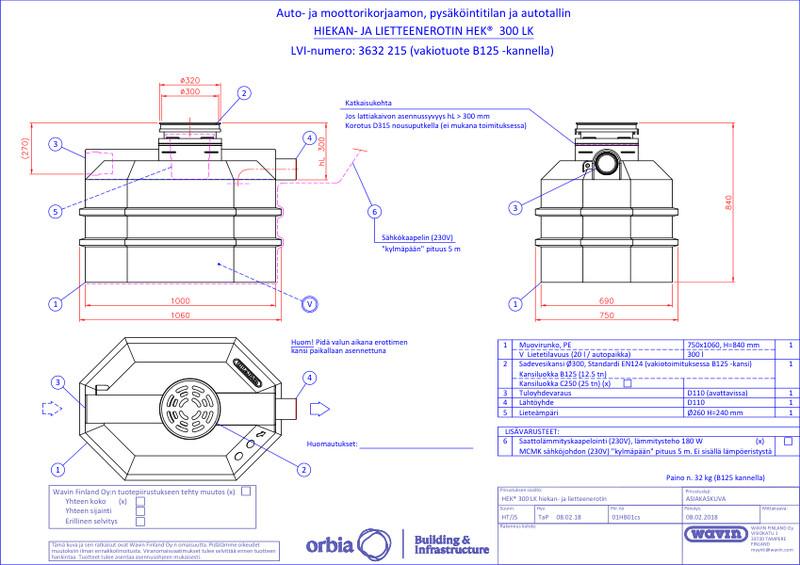 Tuotekuva - HEK 300 LK PDF