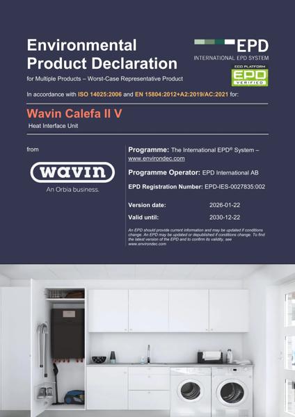 Wavin Calefa II V_EPD Environmental Product Declaration
