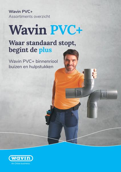 Wavin PVC+ Assortiments overzicht met technische tekening