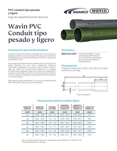 FT Conduit pesado