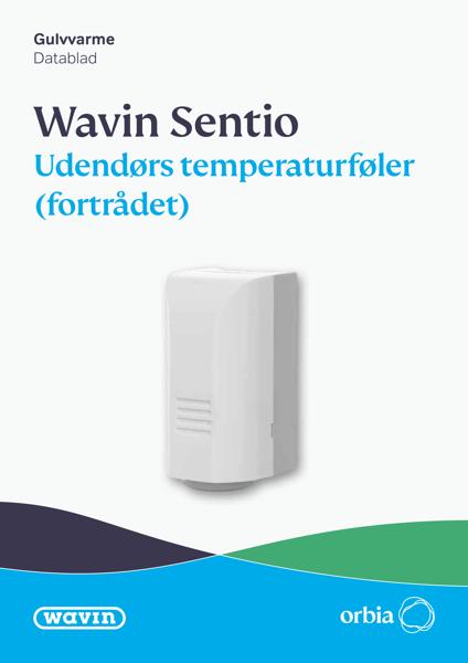 Datablad - Sentio temperaturføler fortrådet