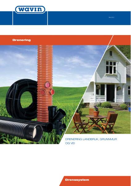 Brosjyre Drens og drensrør (Mai 2012)