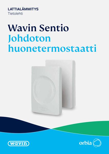Tietolehti - Sentio Johdoton huonetermostaatti