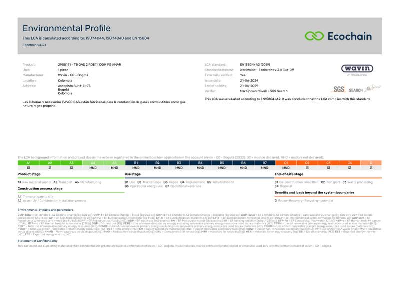 Wavin_-_CO_-_Bogot-2900191_-_TB_GAS_2_RDE11_100M_PE_AMAR-2022-environmental-profile_2024-07-26_1746