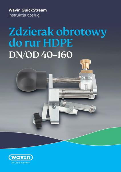 Zdzierak obrotowy do rur HDPE_ Instrukcja obsługi 
