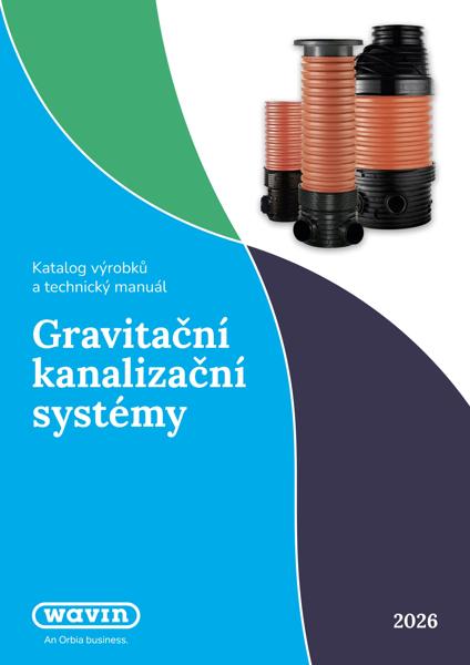 Gravitační kanalizační systémy - katalog výrobků a technický manuál