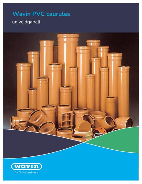 Wavin PVC caurules un veidgabali