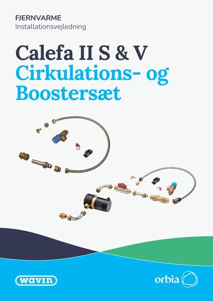 Calefa II S & V Cirkulations- og Boostersæt 