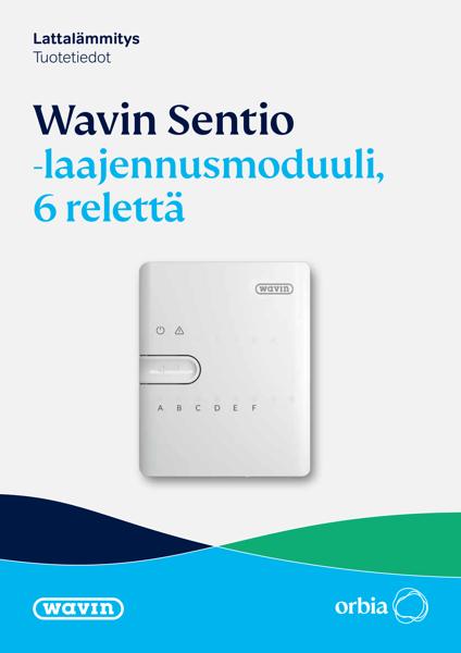 Tietolehti - Sentio -laajennusmoduuli, 6 relettä