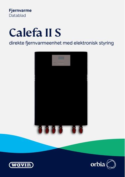 Calefa ll S - Datablad