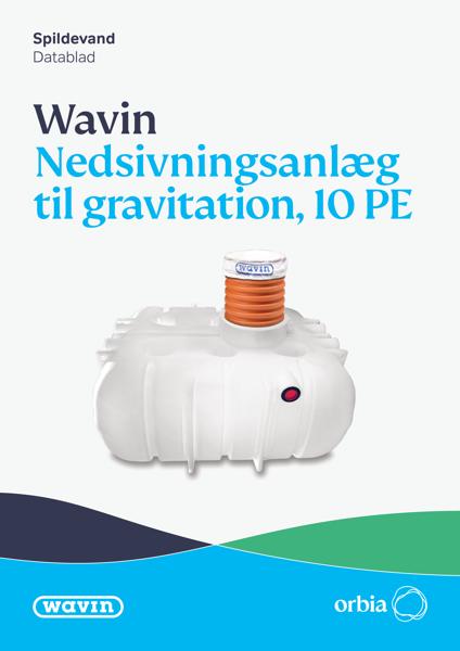 Datablad - Nedsivningsanlæg Gravitation, 10PE