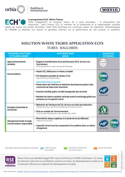 Fiche RSE - Tigris ECFS