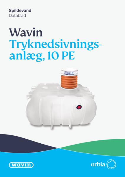 Datablad - Tryknedsivningsanlæg 10PE