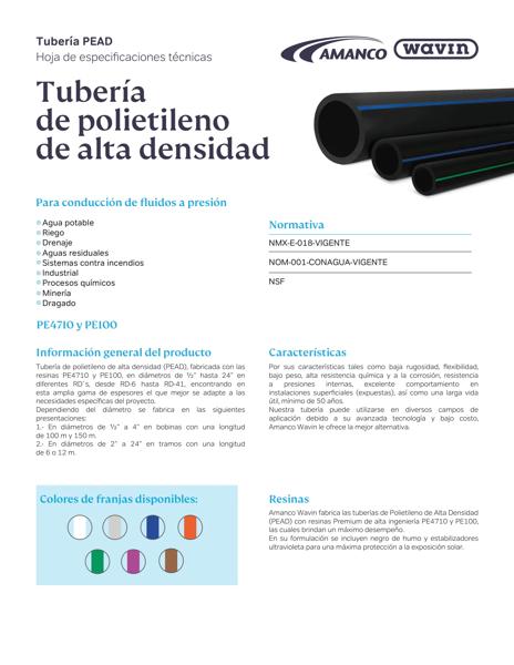 Ficha Técnica PEAD