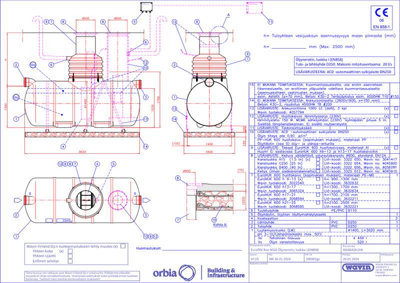 Tuotekuva - EuroPEK Roo NS20 EN858 PDF