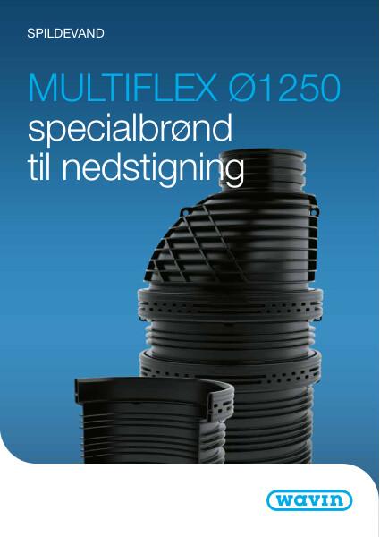 Brochure - MULTIFLEX 1250 MM PE-specialbrønde