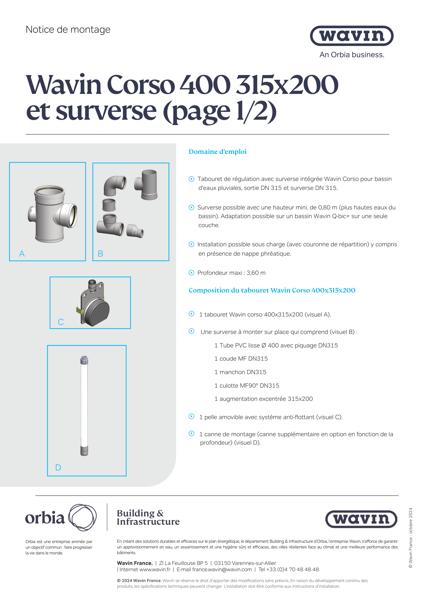 Notice de montage Tabouret Corso 400x315x200