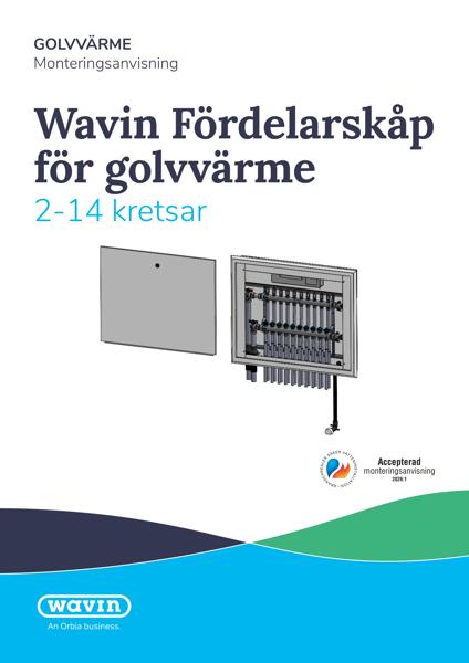 Fordelerskab Gulvvarme 2-14 Kredse Datablad SE