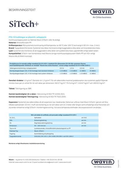 Beskrivningstext SiTech+