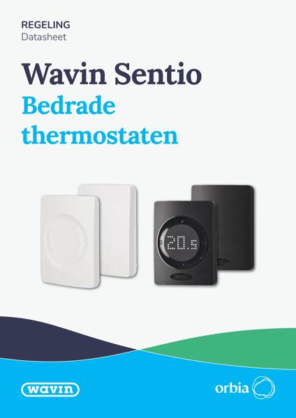 Datasheet Sentio bedrade thermostaten NL