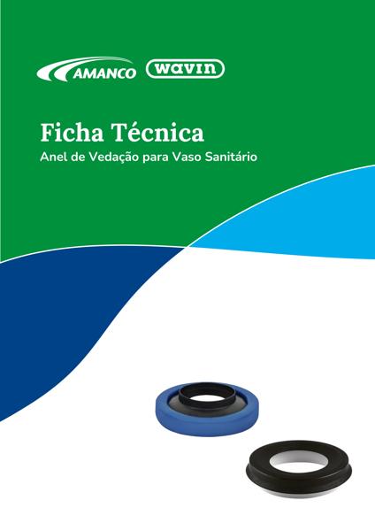 FT Anel de vedação para vaso sanitário