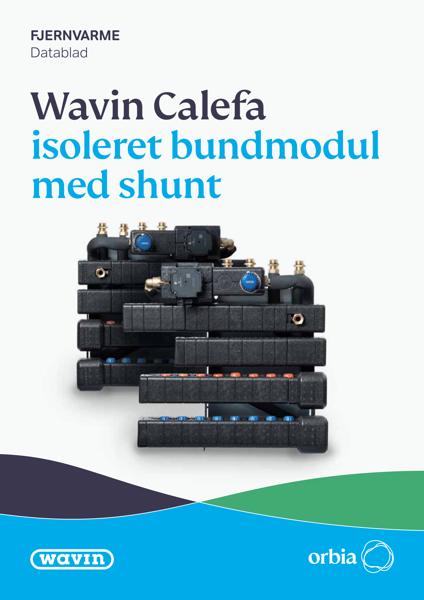 Datablad - Calefa isoleret bundmodul med shunt