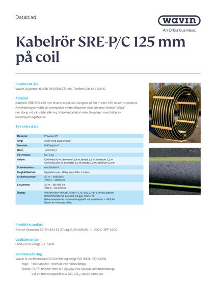Wavin_Kabelrör_SRE-P C_COIL_125MM_PE_SE_20250129