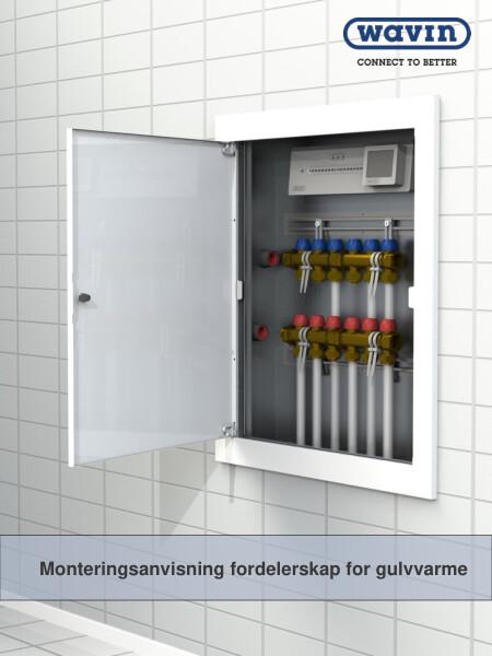 Monteringsanvisning fordelerskap for gulvvarme