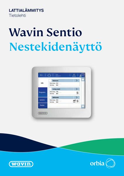 Tietolehti - Sentio Nestekidenäyttö