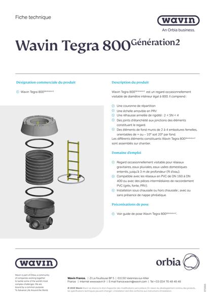 Fiche Technique Tegra 800 Génération 2