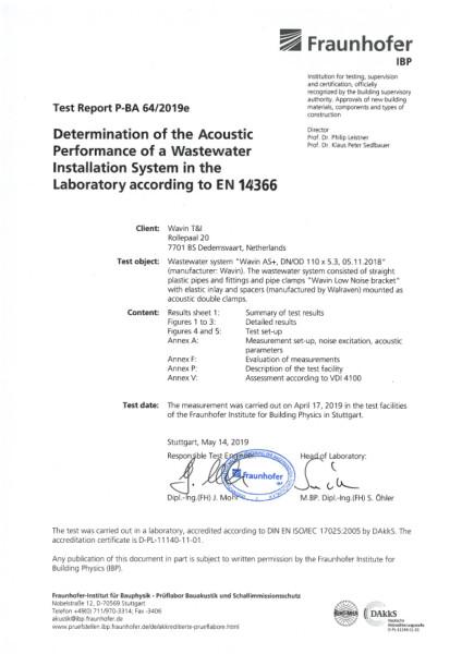 Wavin AS+ Fraunhofer (Wavin Bracket Double)