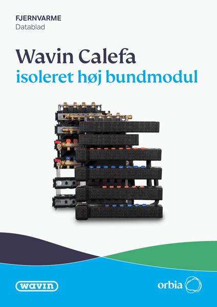 Datablad - Calefa isoleret høj bundmodul