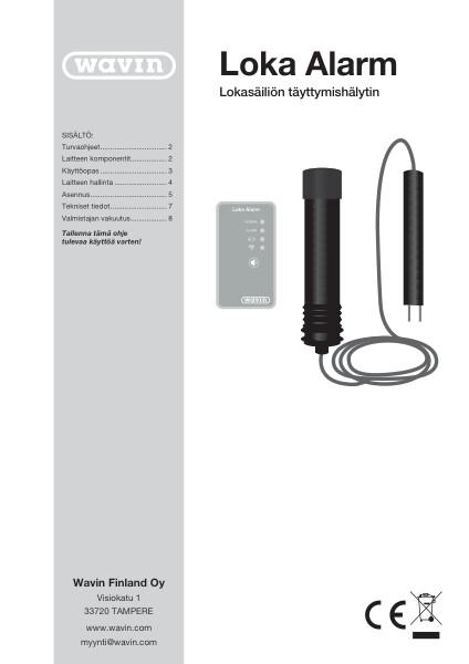 Asennus- ja käyttöohjeet - Loka Alarm