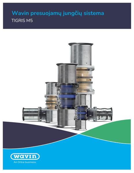 Wavin presuojamų jungčių sistema TIGRIS M5