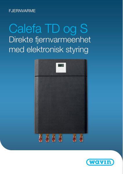 Calefa TD-S Datablad 