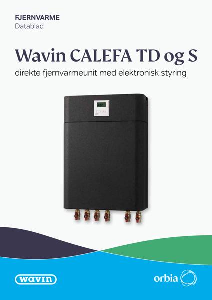 Datablad - Calefa TD og S direkte fjernvarmeunit